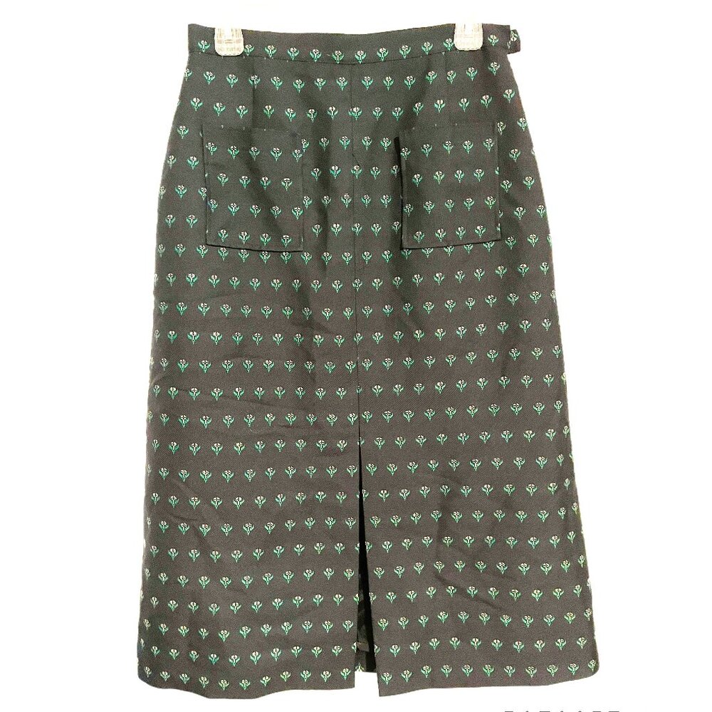 Alexa Chung tapestry floral skirt
